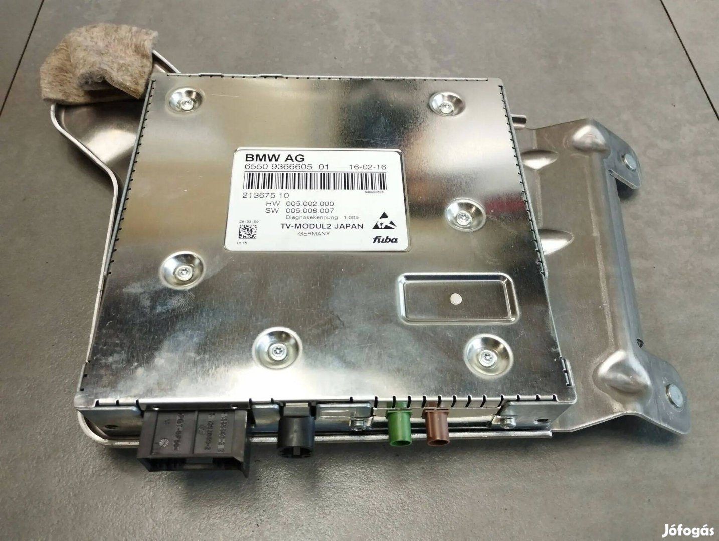 BMW 7 G11 TV modul 65509366605