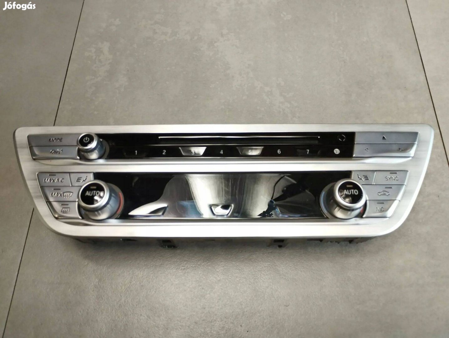 BMW 7 G11 fűtés klíma vezérlő panel 6822774