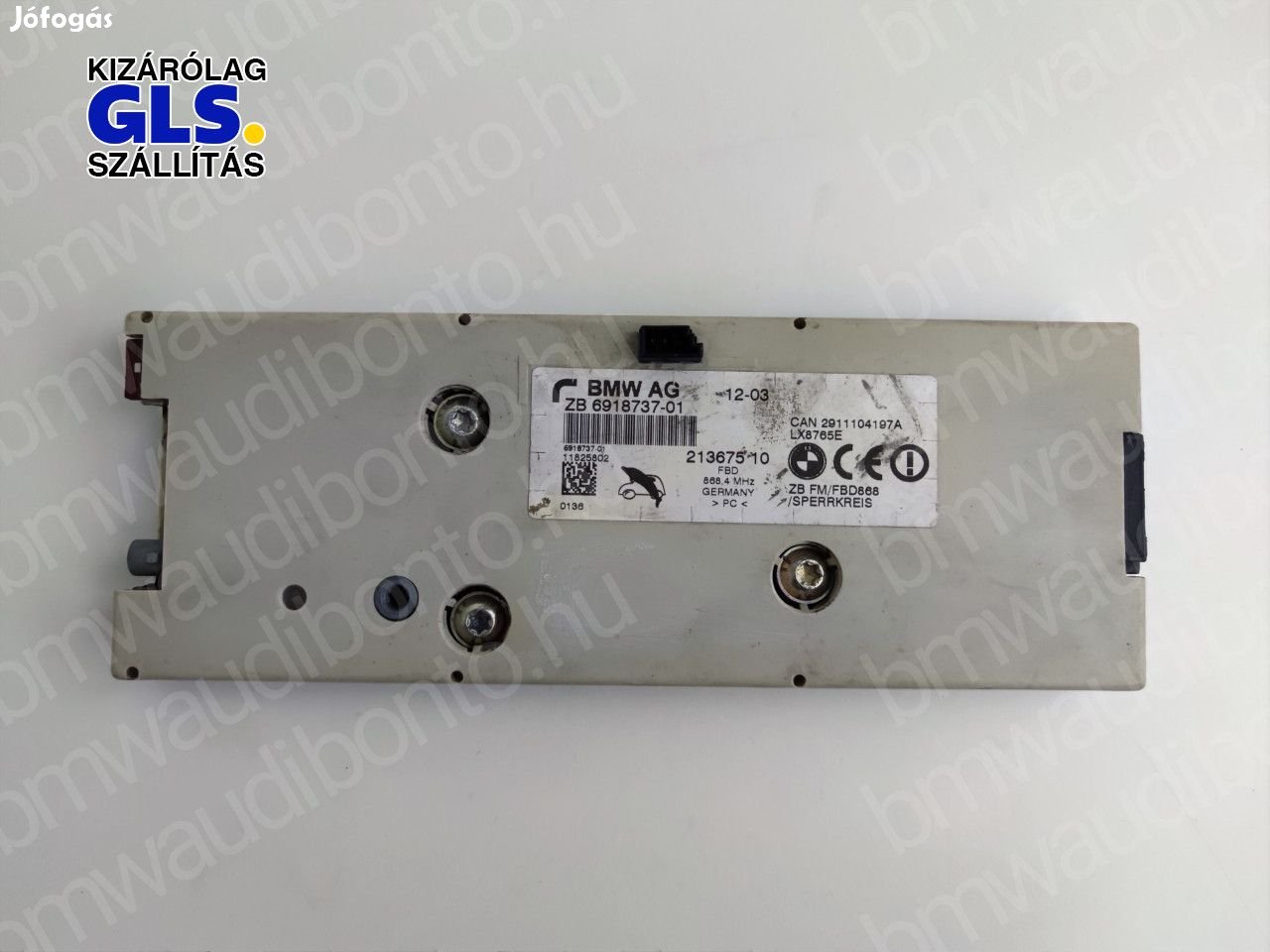 BMW 7 (E65, E66, E67) Antenna erősítő (6918737, 65206918737)