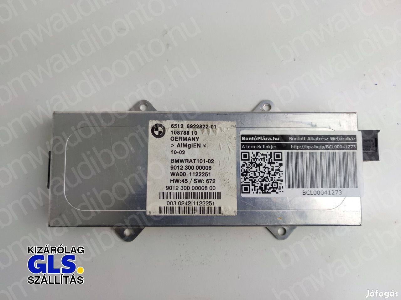 BMW 7 (E65, E66, E67) Antenna erősítő (6922822, 65206922822)
