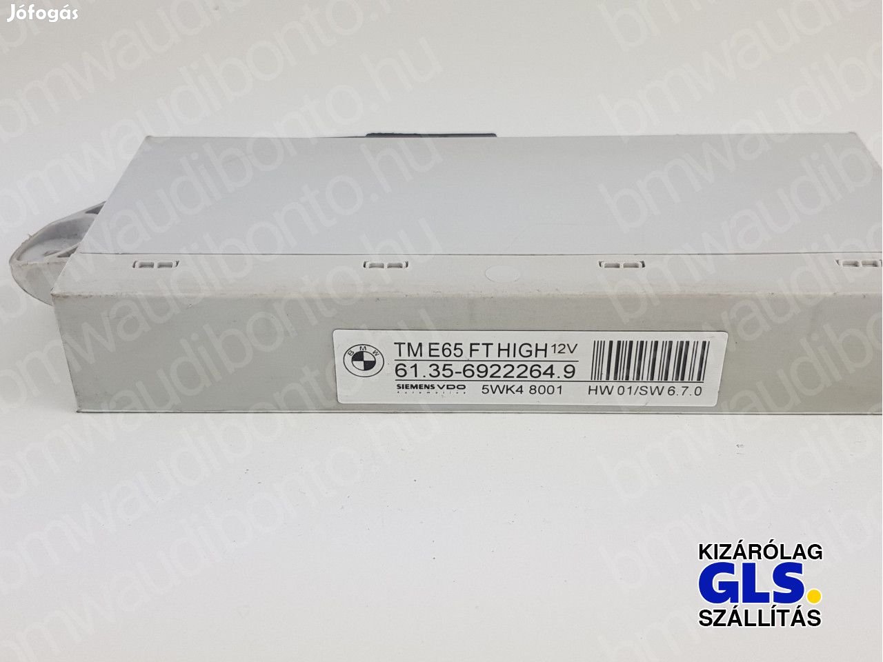 BMW 7 (E65, E66, E67) Bal első ajtó vezérlőegység/modul (6922264)