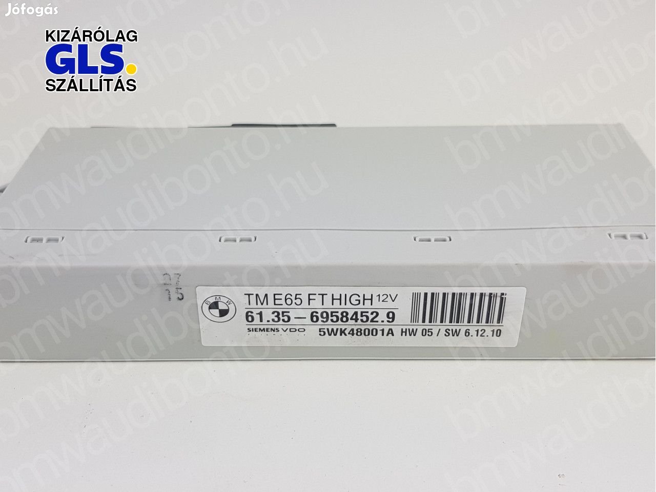 BMW 7 (E65, E66, E67) Bal első ajtó vezérlőegység/modul (6958452)