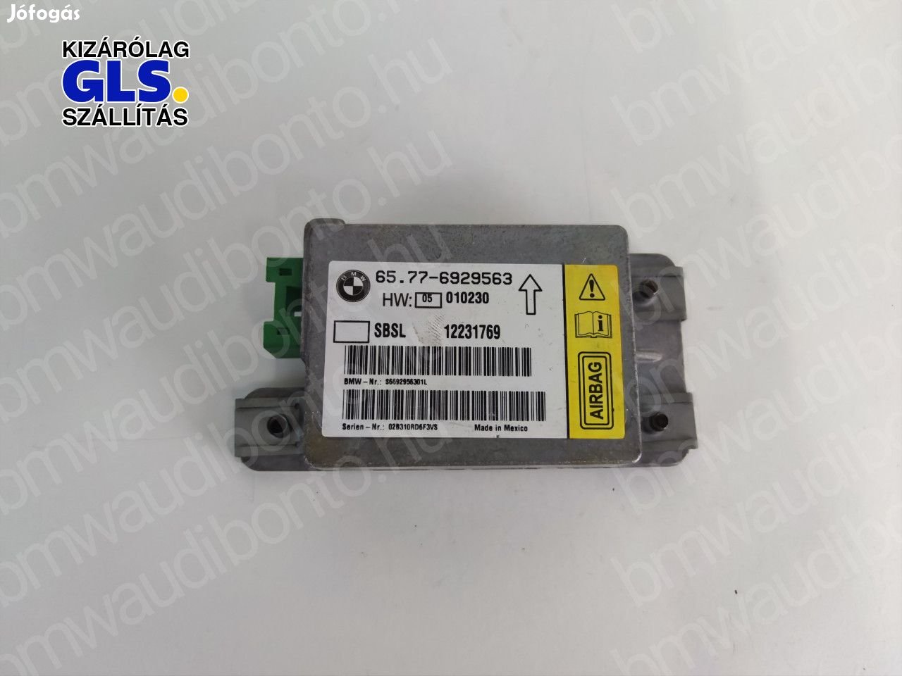 BMW 7 (E65, E66, E67) Bal első ütközés érzékelő (6929563, 65776929563)