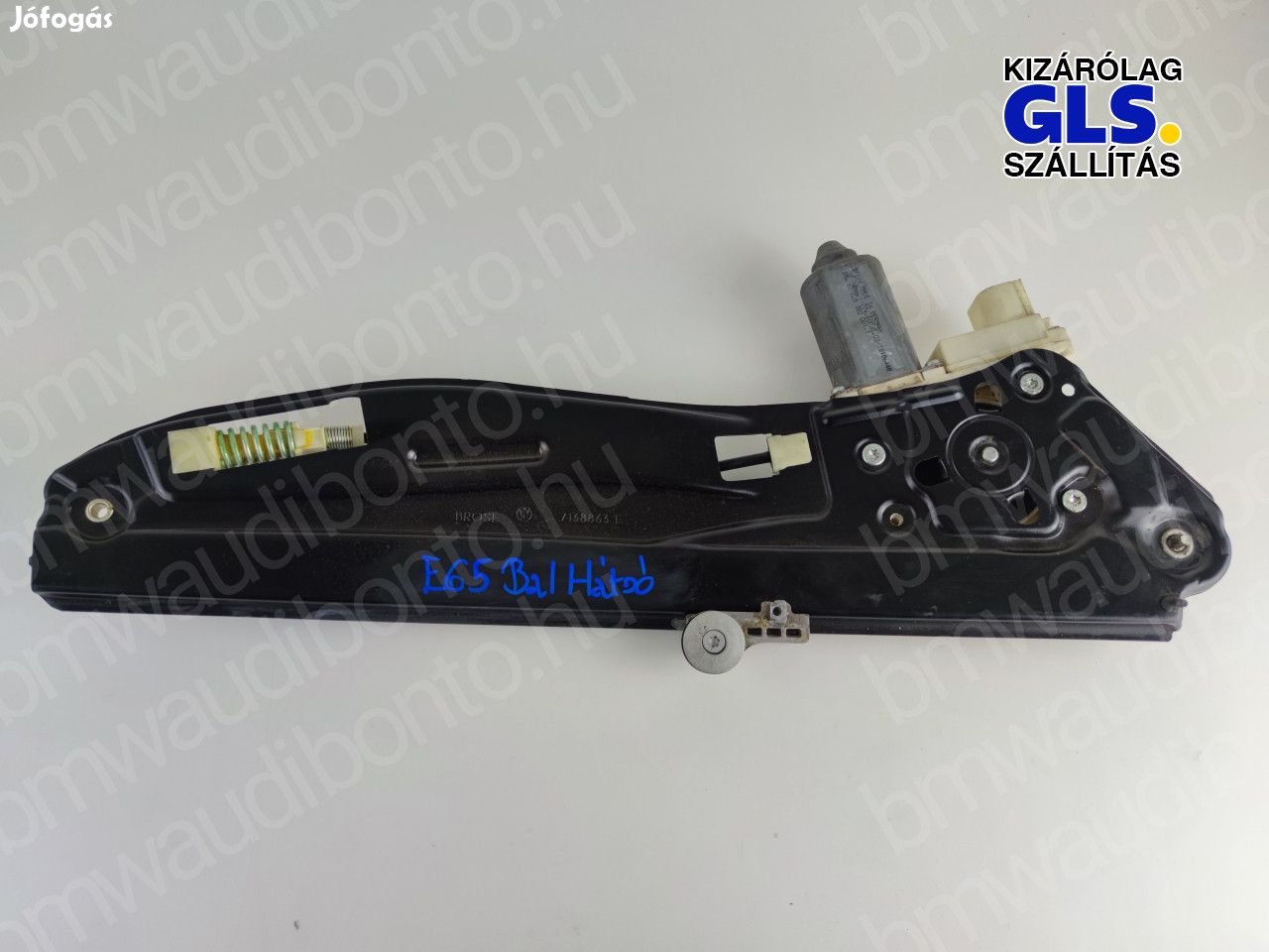 BMW 7 (E65, E66, E67) Bal hátsó ajtó ablakemelő szerkezet (elektromos)