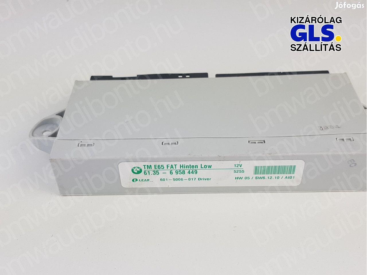 BMW 7 (E65, E66, E67) Bal hátsó ajtó vezérlőegység/modul (6958449)