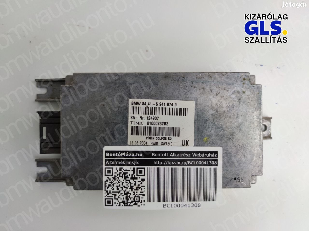 BMW 7 (E65, E66, E67) Hangvezérlő egység/modul (6941974, 84106941974)
