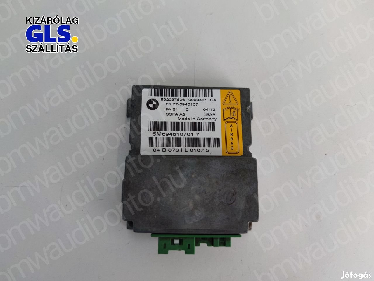 BMW 7 (E65, E66, E67) Légzsákvezérlő egység/modul (6946107)
