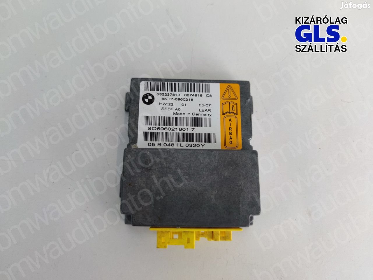 BMW 7 (E65, E66, E67) Légzsákvezérlő egység/modul (6960218)