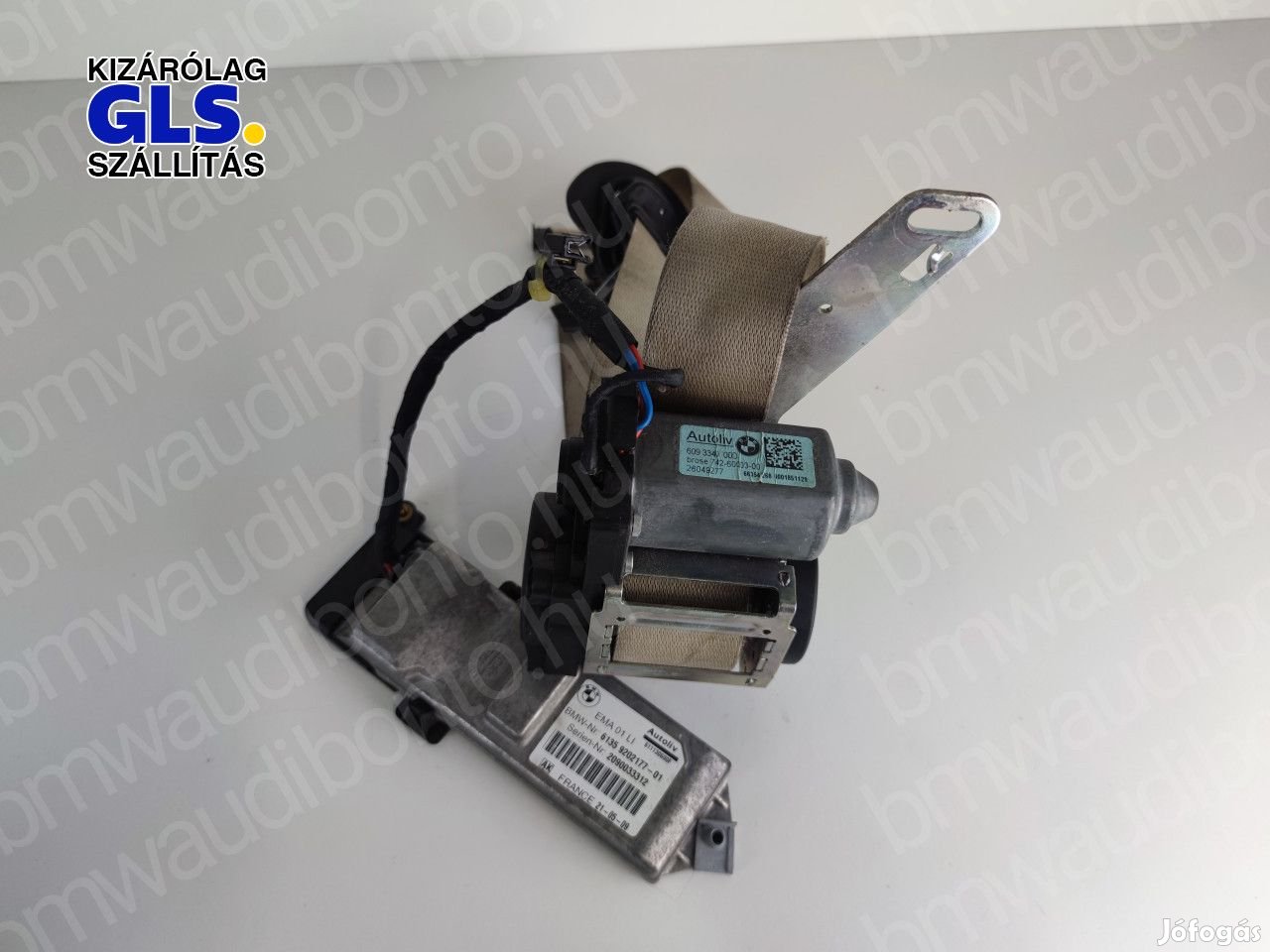 BMW 7 (F01, F02, F03, F04) Bal első biztonsági öv (9202177)