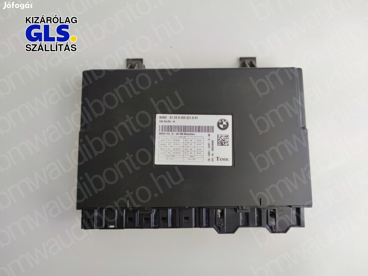 BMW 7 (F01, F02, F03, F04) Ülés vezérlőegység/modul (9205221)