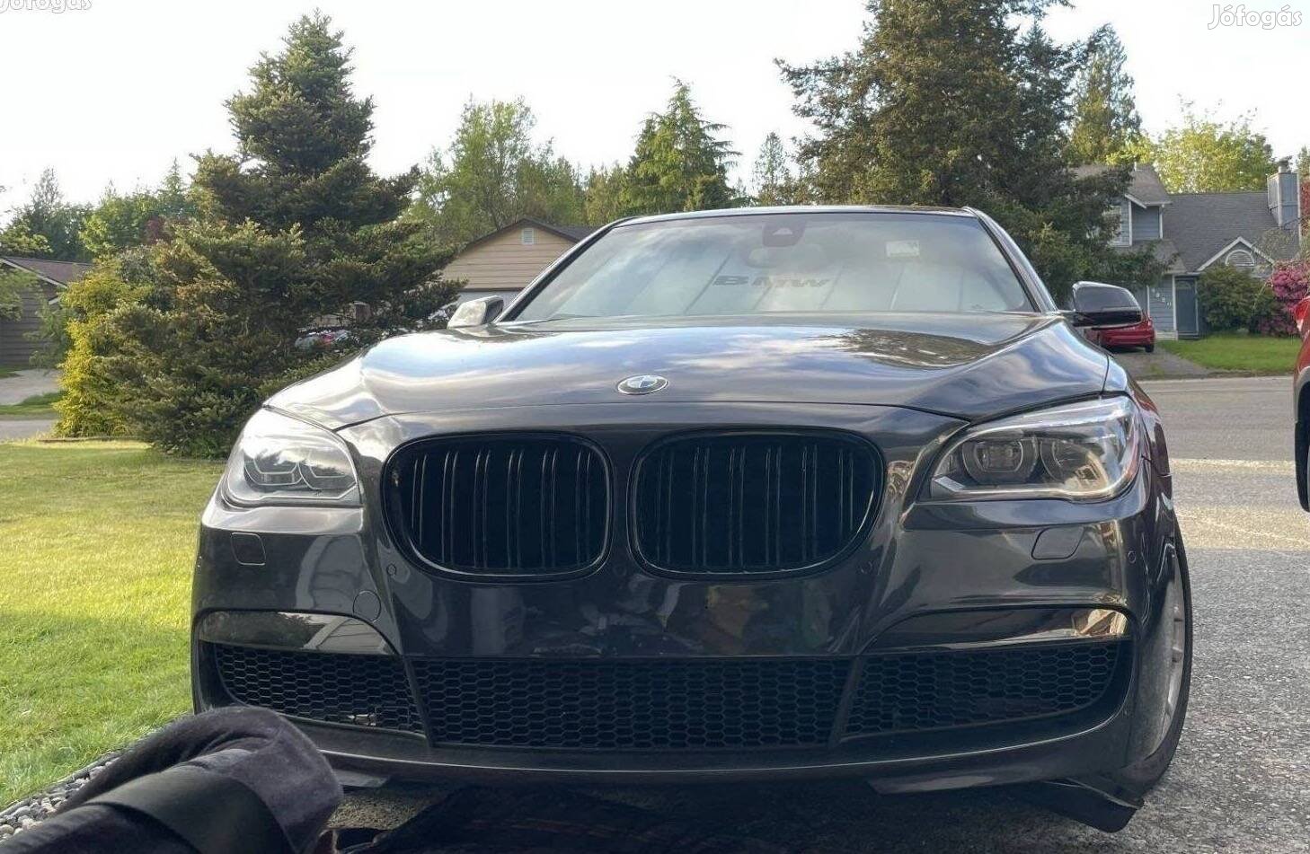 BMW 7-es F01 fényes fekete vese (hűtőrács)
