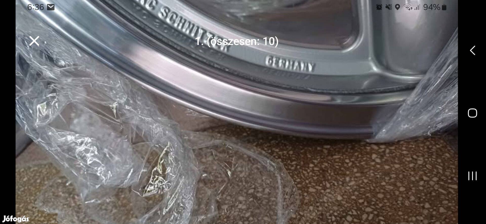 BMW Ac Schnitzer 17" gyári perempolíros feli