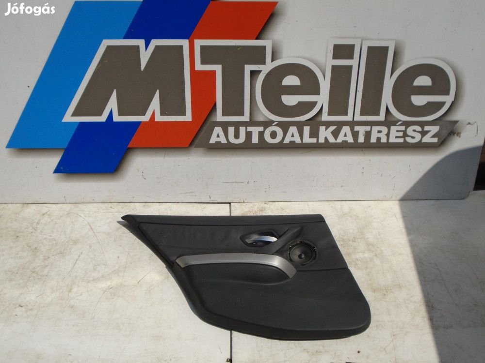 BMW Ajtókárpit 3-as sorozat / E90- sötét Bőr - BAL hátsó