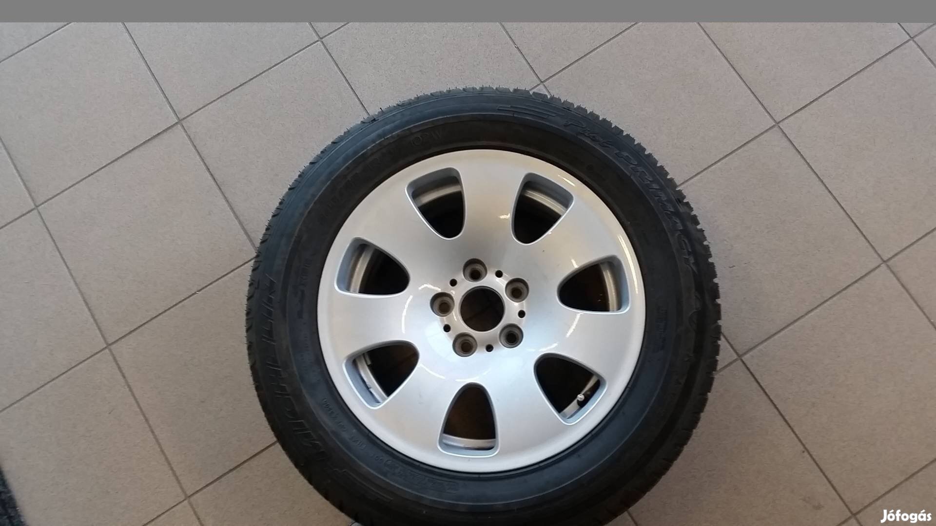 BMW Alu Felni 17" 245/55 R17 Michelin gumival Styling 121 Pótkerék
