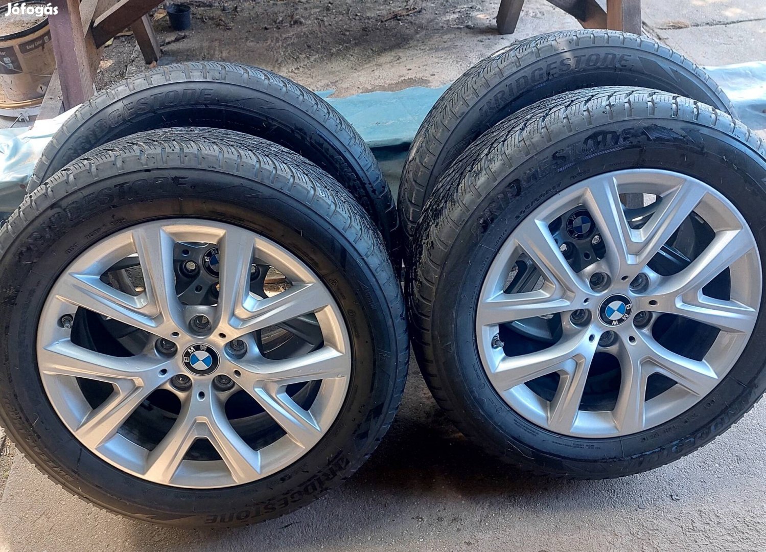 BMW Alufelni téli gumikkal 