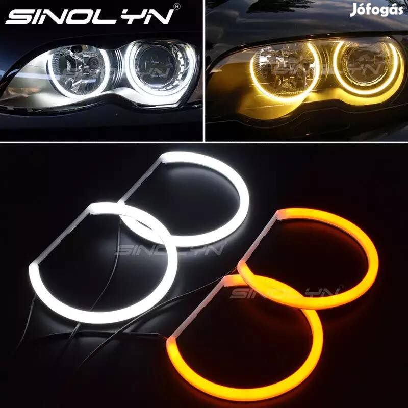 BMW Angel Eyes Dual Color Opál Led, menetfény E36 E38 E39 E46