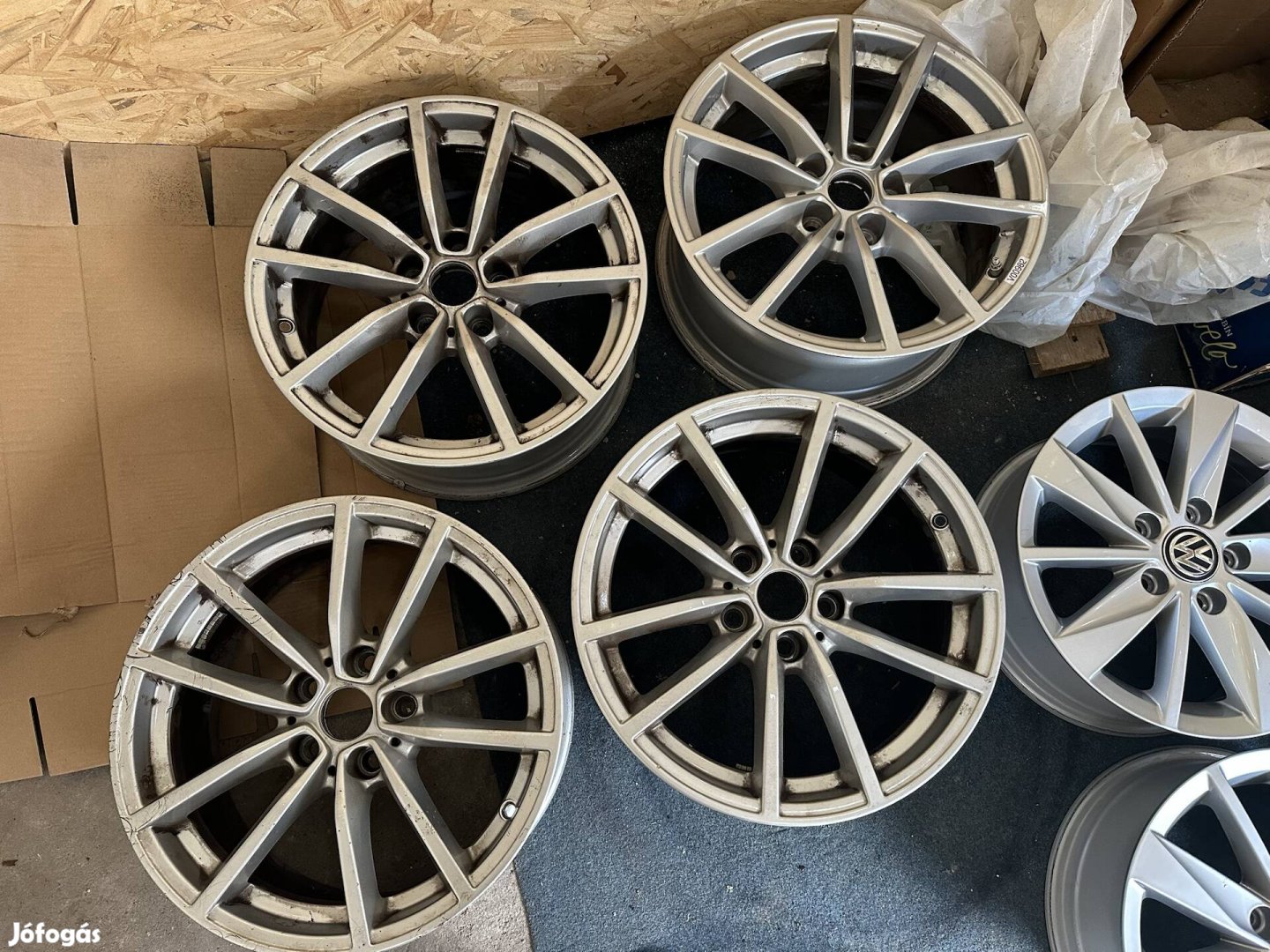 BMW Audi Mercedes VW Volkswagen Skoda Seat 17" 5x112 alufelni 17 felni