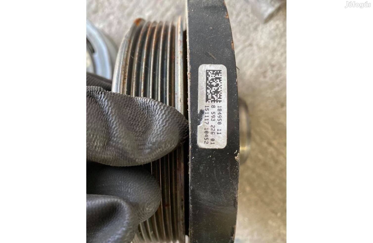 BMW B47B20B (25d) főtengely szíjtárcsa