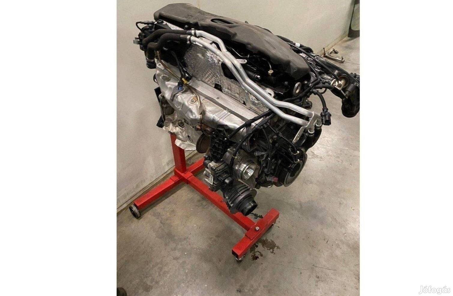 BMW B57D30A motor (30d 265Le, fűzött blokk hengerfejjel)