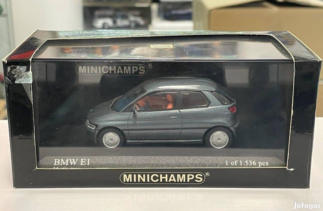BMW E1 1993 1:43 1/43 Minichamps Limited Ed. 1536!