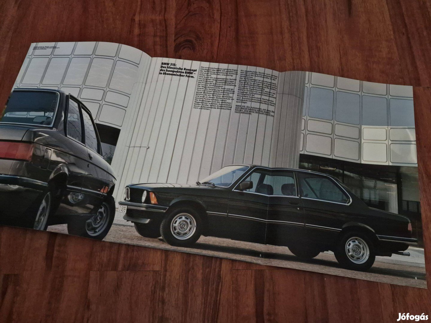 BMW E21 315 Prospektus 1983 Német Nyelv