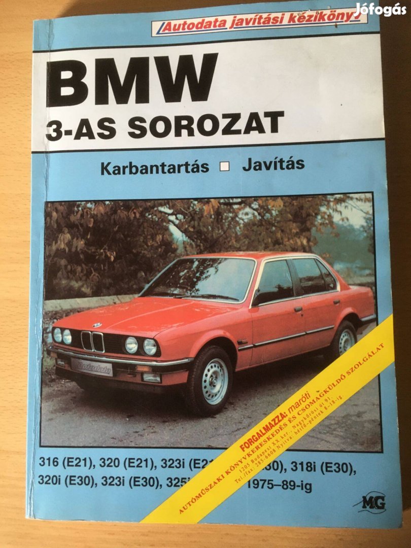 BMW E21 E30 1975-89 karbantartás javítás kézikönyv