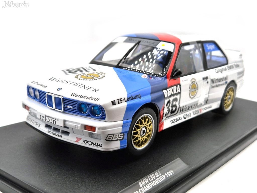 BMW E30 DTM #36 (1989) - Steve Soper -  Solido - 1:18