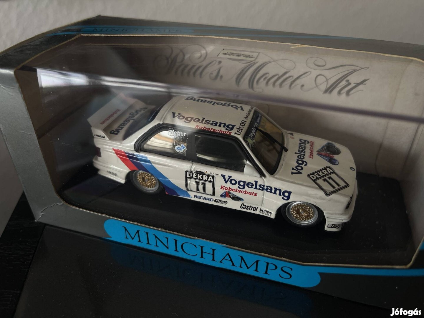 BMW E30 M3 1:43 Minichamps modell 