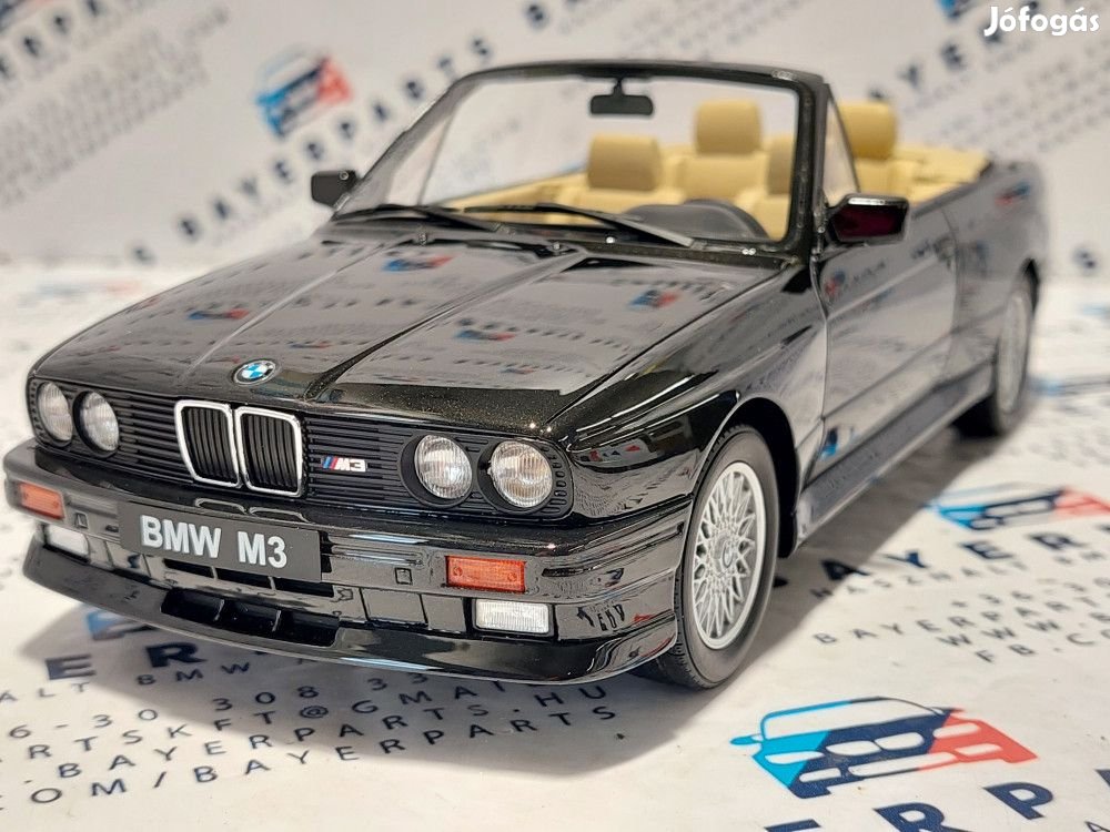 BMW E30 M3 cabrio (1989) -  Otto - 1:18 1/18 modellautó modell autó