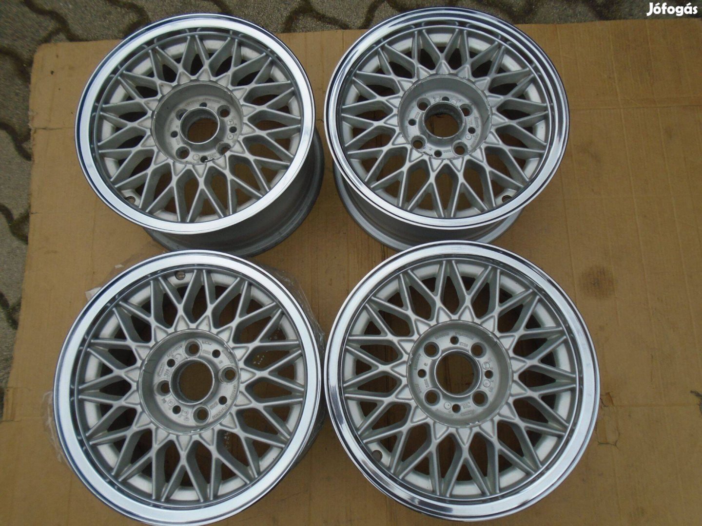 BMW E30 RZ 6,5x14 ET30 (4x100) alufelni garnitúra