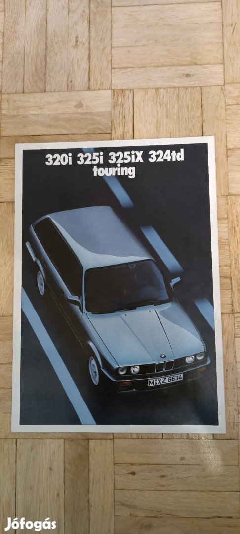 BMW E30 Touring gyári prospektus 320i 325i 325ix 324td