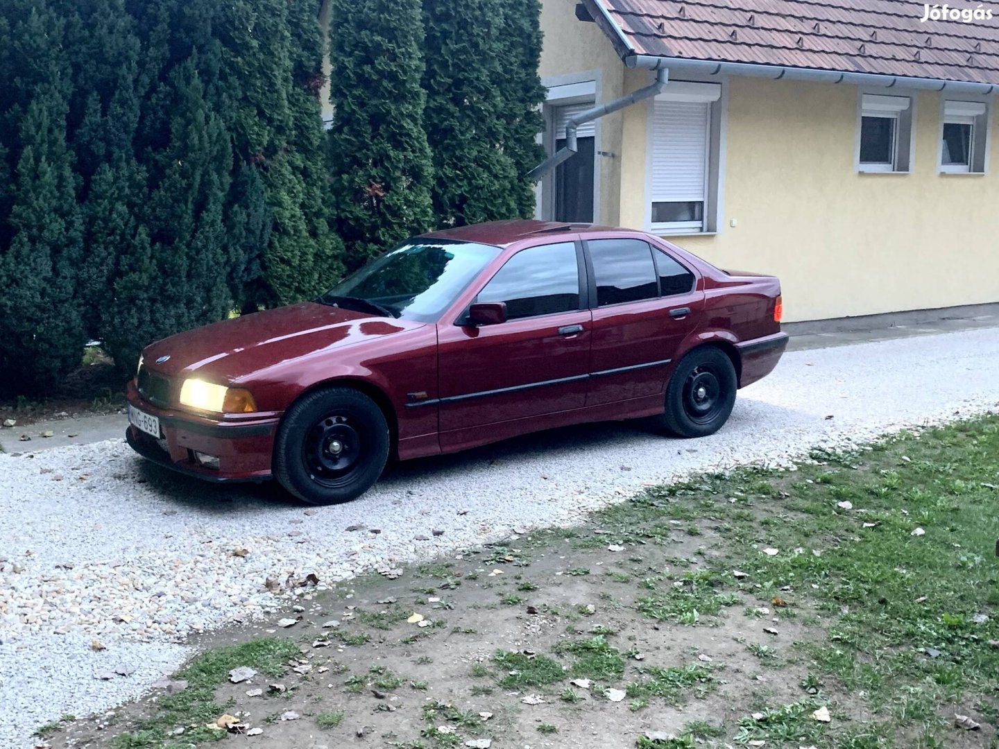 BMW E36 5X120 15"lemezfelni garnitúra gumival