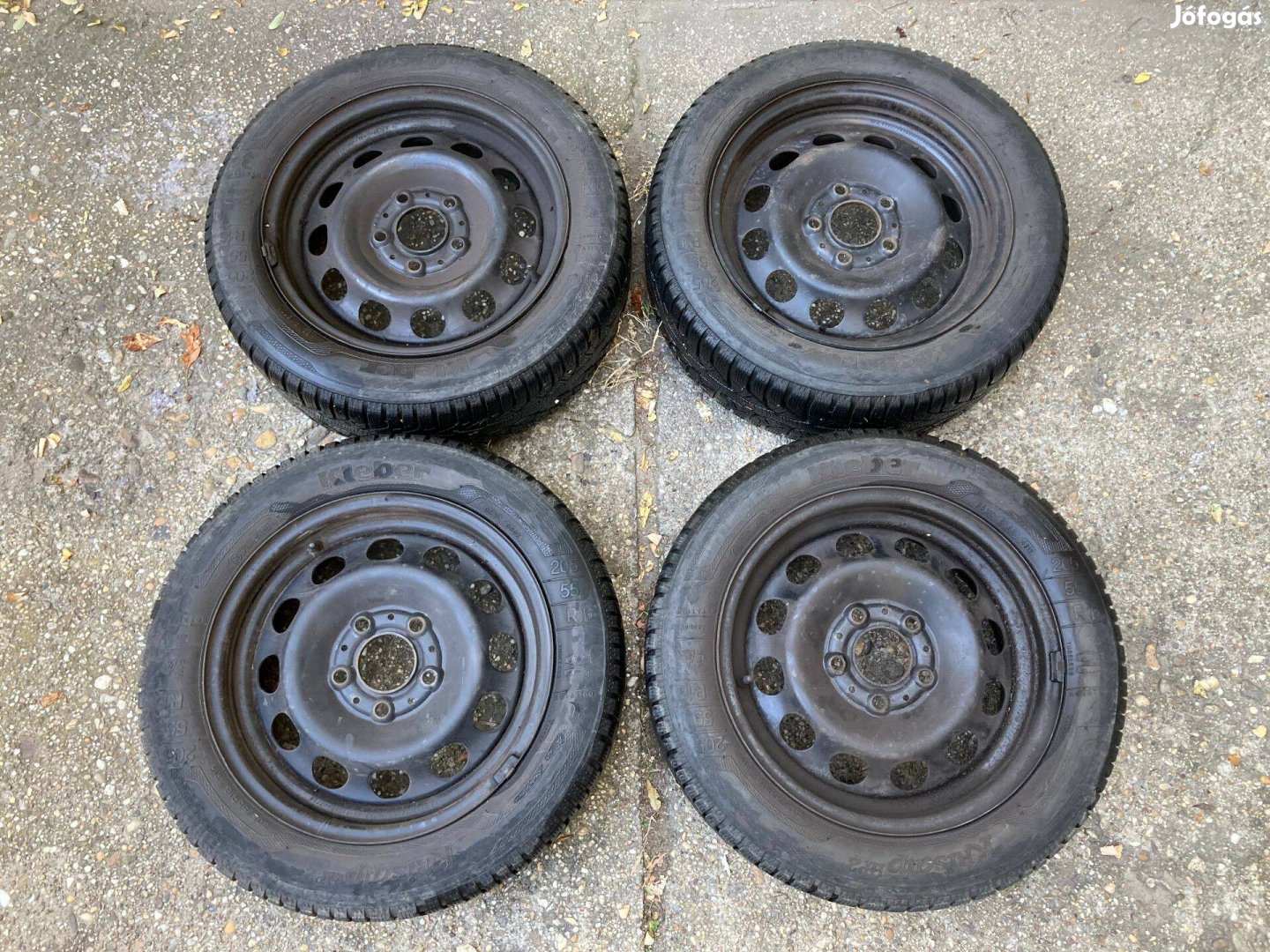 BMW E36 E46 E90 utángyártott 6,5Jx16 ET42 acéltárcsa