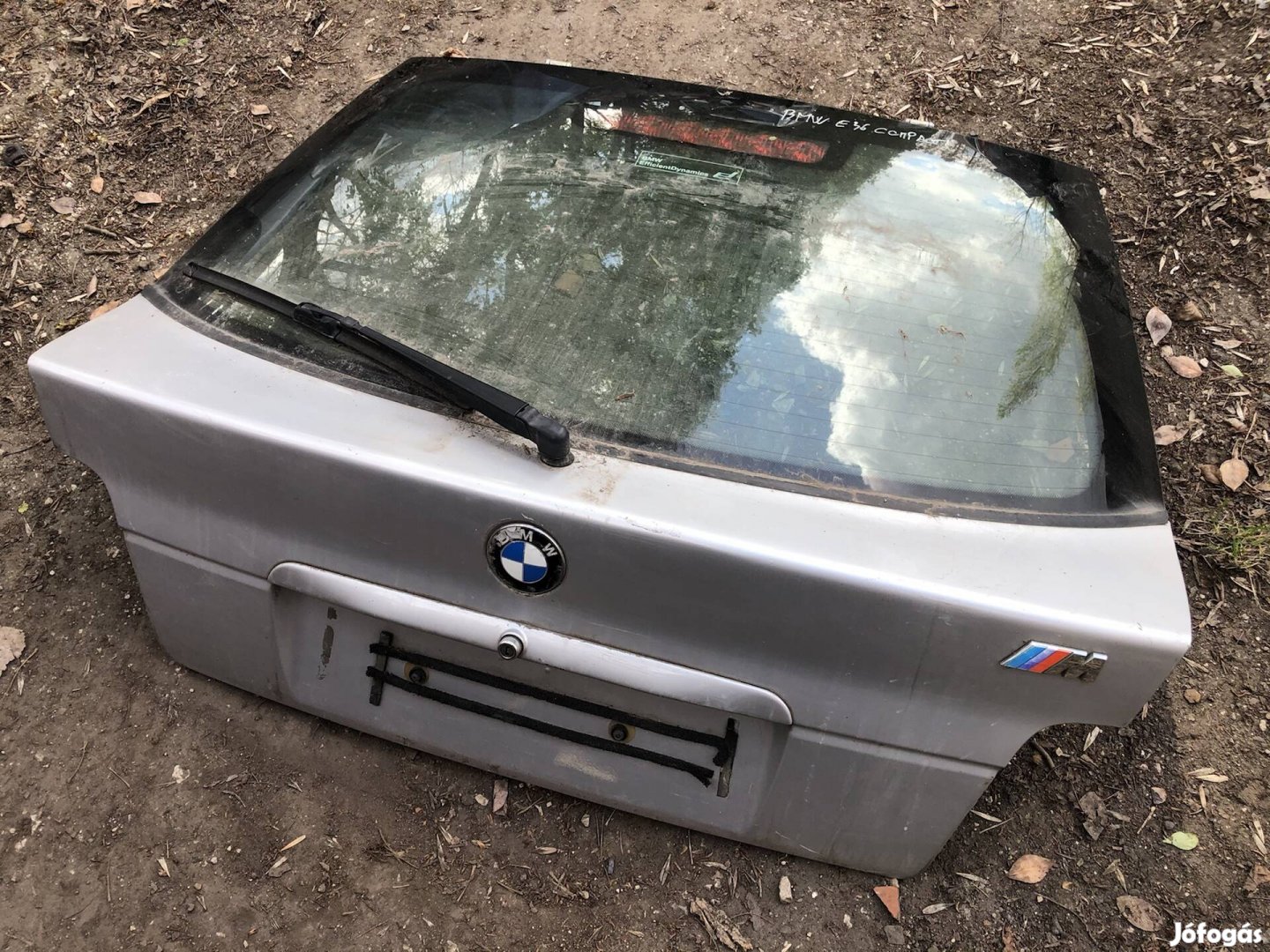 BMW E36 csomagtér ajtó ezüst 