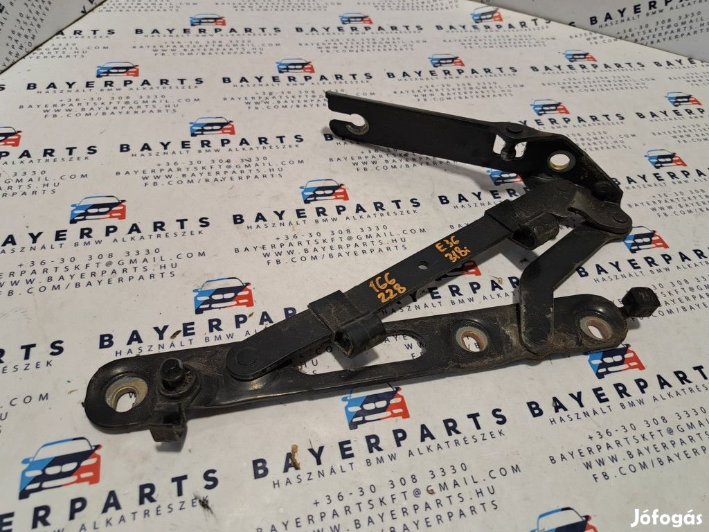 BMW E36 sedan coupe cabrio bal hátsó csomagtér csomagtartó ajtó zsané