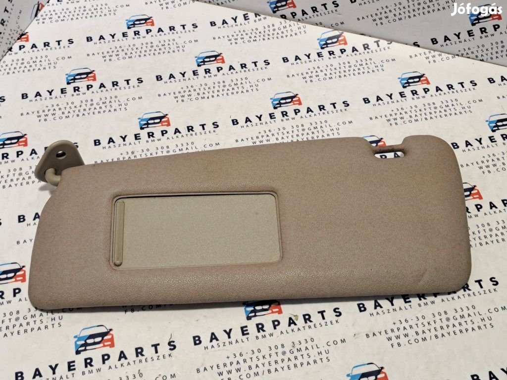 BMW E36 szürke bal napellenző