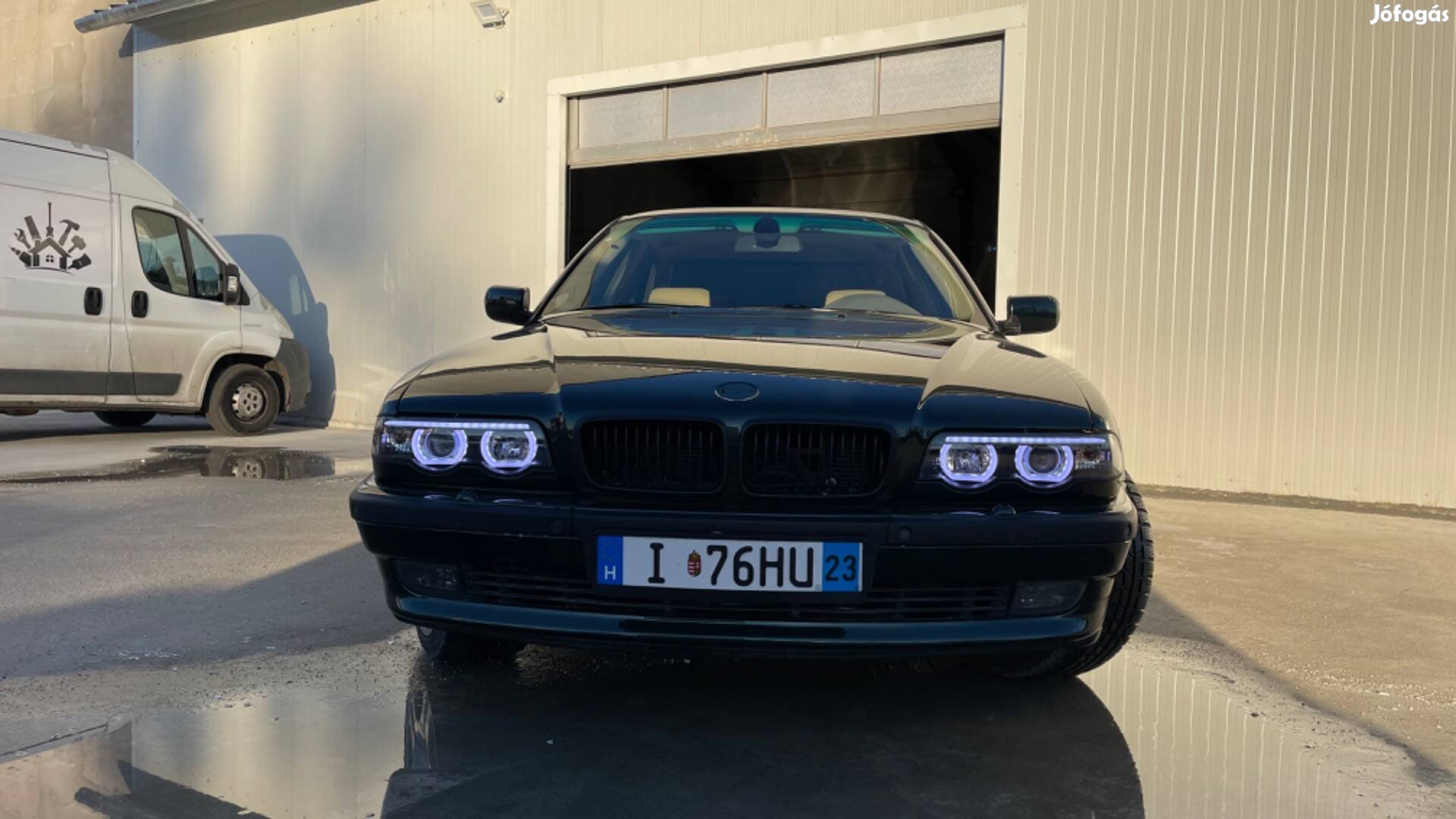 BMW E38 Angel Eye LED első lámpa