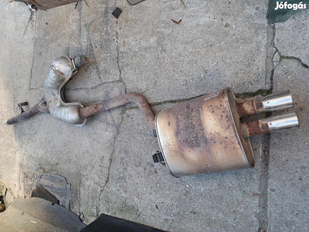 BMW E39 520 523 M52 benzin kipufogó dob rendszer