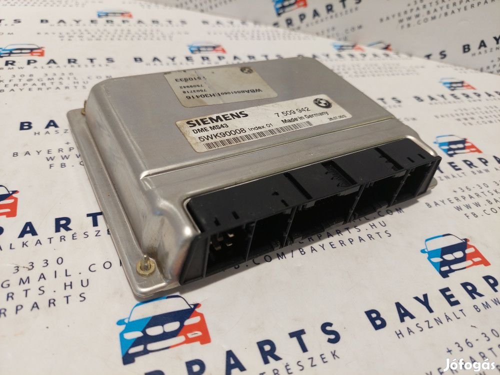 BMW E39 520i M52 M52B20 ECU EWS motorvezérlő elektronika