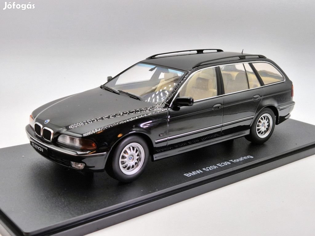 BMW E39 520i touring (1997) - fekete -  KK Scale - 1:18
