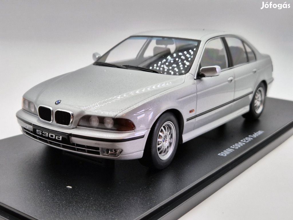 BMW E39 530d sedan (1995) - ezüst -  KK Scale - 1:18