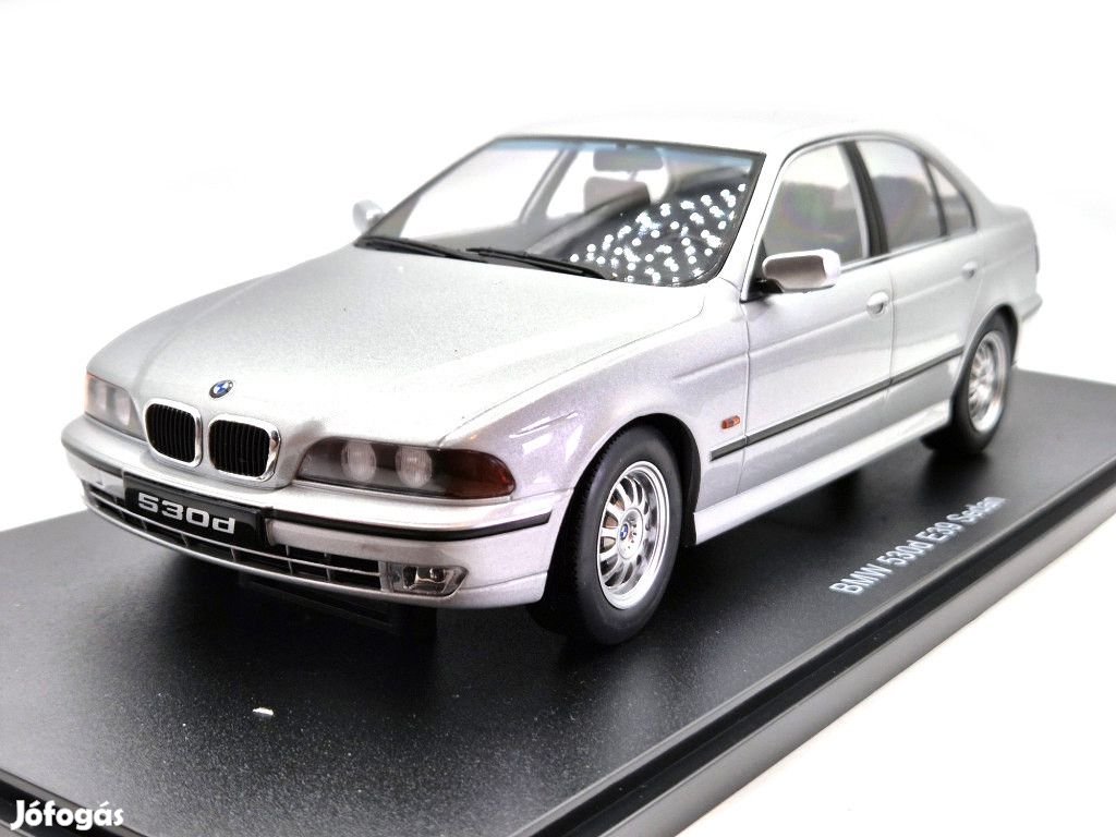 BMW E39 530d sedan (1995) - ezüst -  KK Scale - 1:18