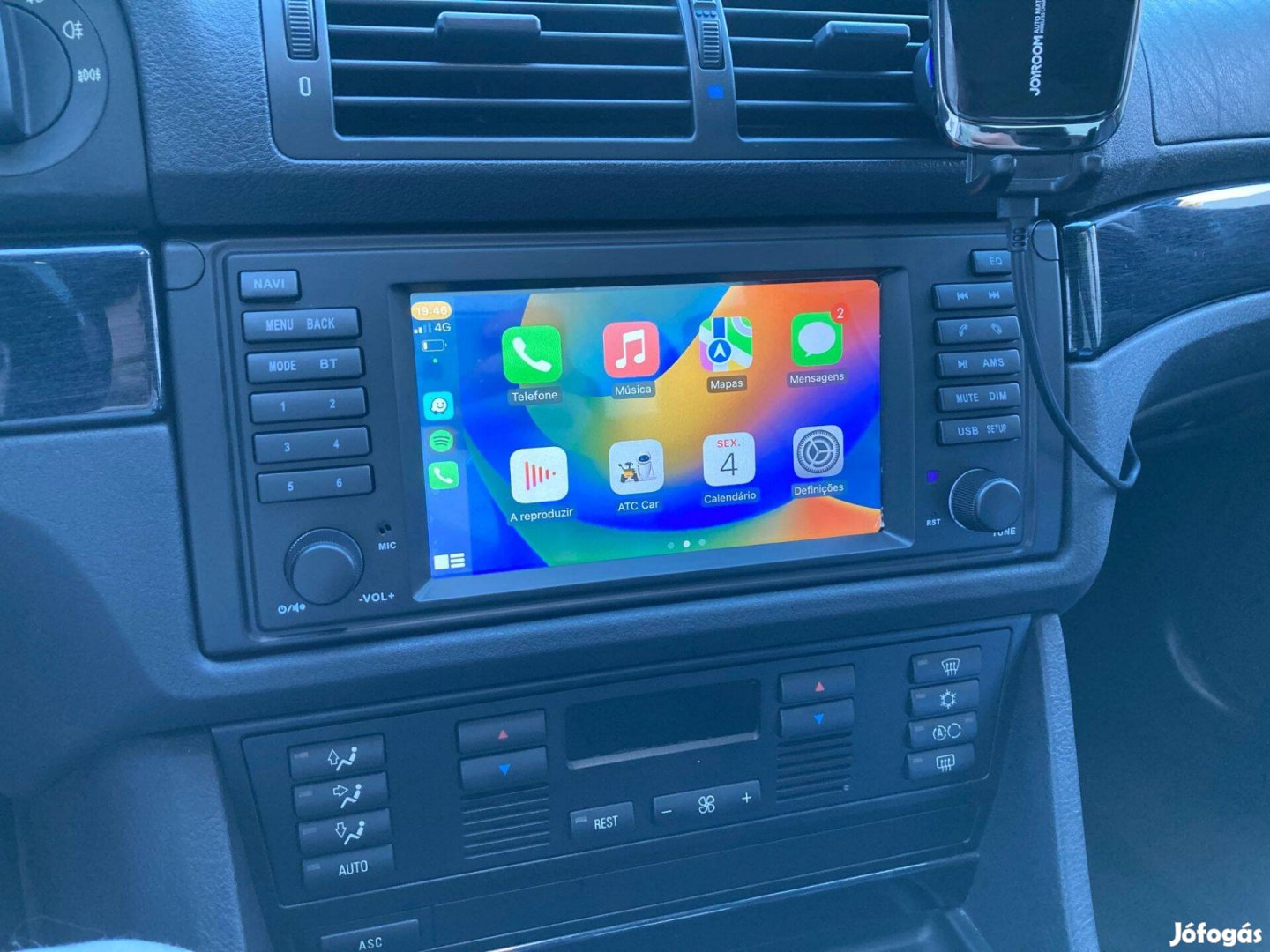 BMW E39 Android Multimédia Apple Carplay Bluetooth WiFi GPS USB