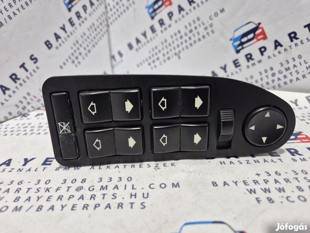 BMW E39 ablakemelő kapcsoló tükörállító - szépséghibás