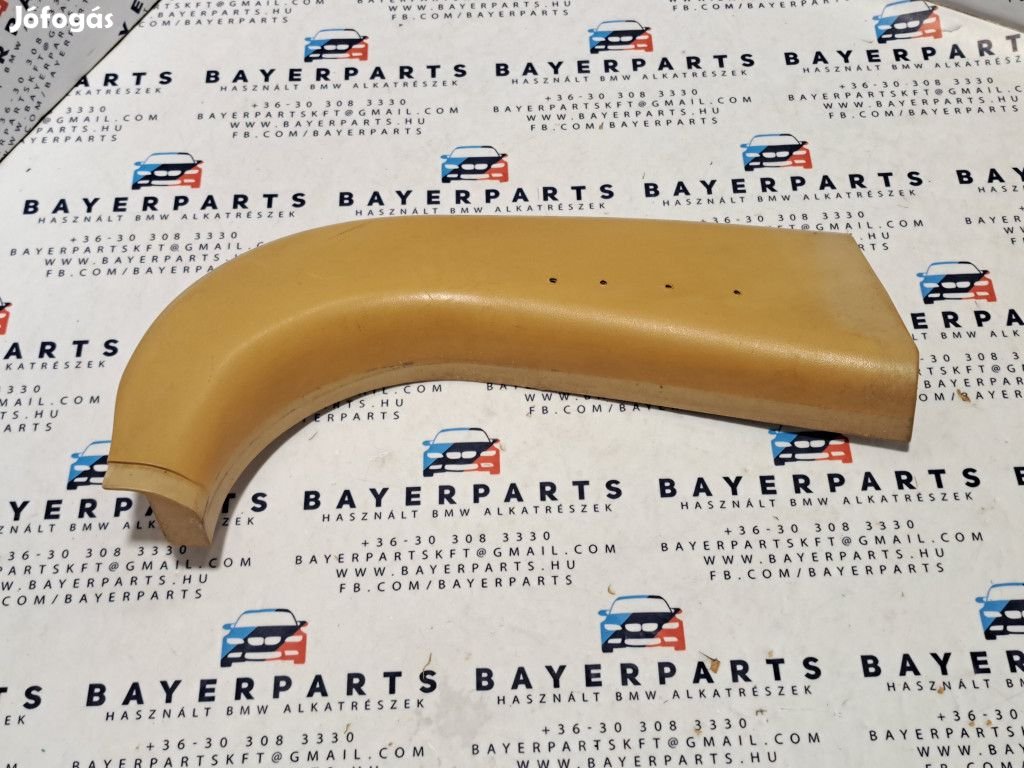 BMW E39 bézs jobb első lábtér burkolat borítás - hibás