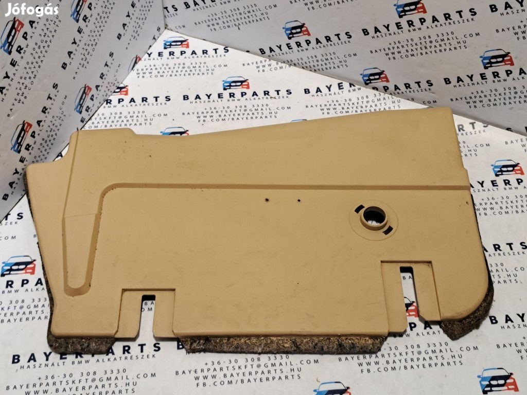 BMW E39 bézs kesztyűtartó alatti lábtér burkolat borítás