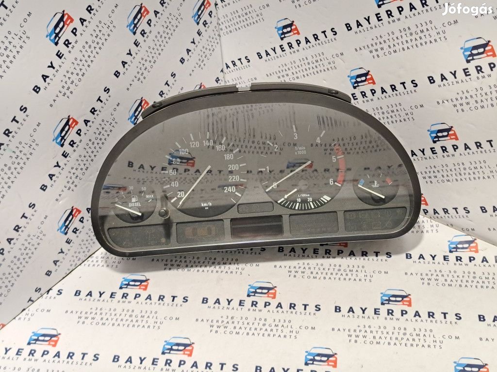 BMW E39 diesel óra óracsoport műszeregység