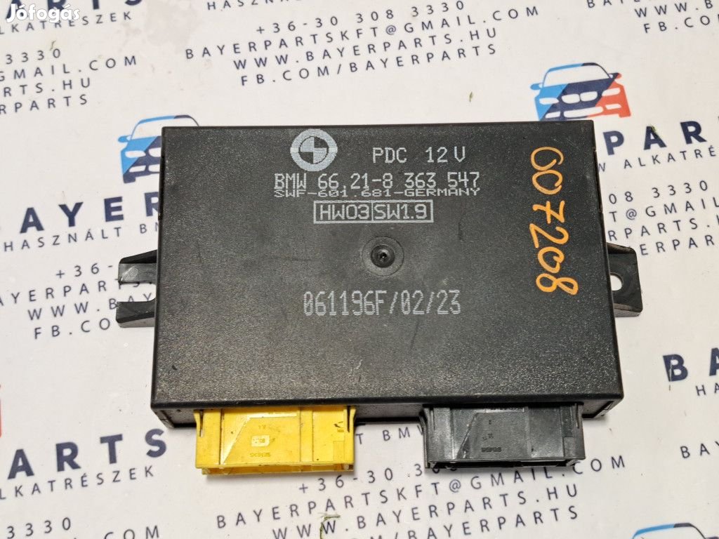 BMW E39 hátsó PDC tolatóradar vezérlő doboz modul