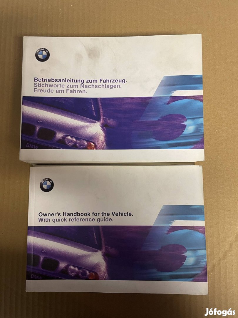 BMW E39 kis könyv használati kézikönyv 