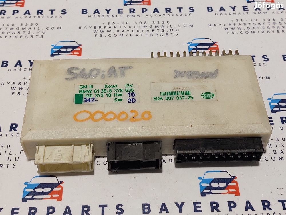 BMW E39 komfort modul GM III LOW ground modul elektronika